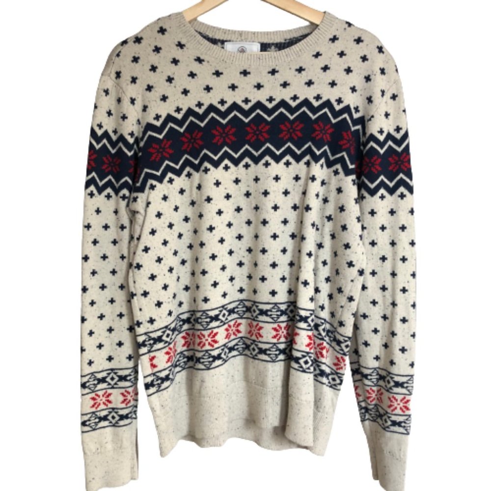 On The Byas Holiday Sweater Size Medium